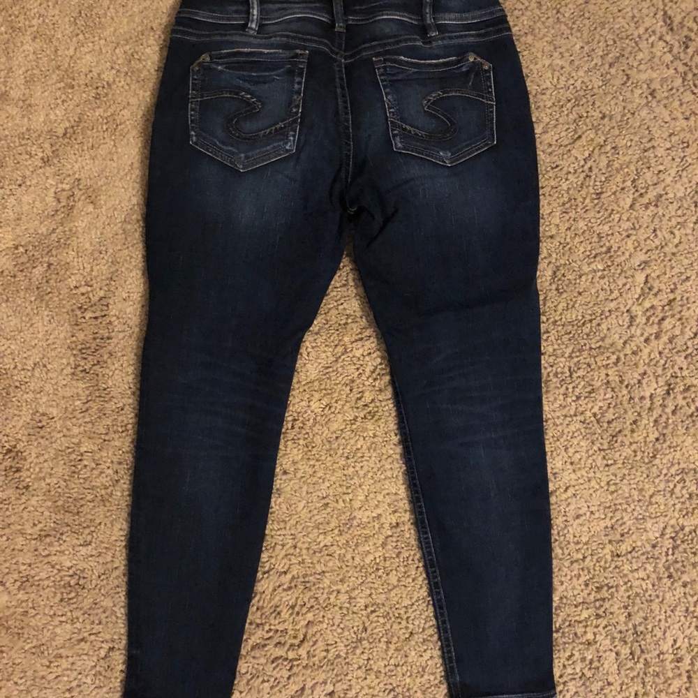 Silver brand Suki super skinny jeans NWOT 33X29